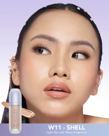 So X-TRA! Hybrid Matte Foundation Peptides Infused SPF 40 PA++
