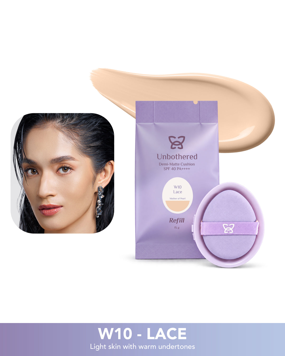 Unbothered Demi-Matte Cushion SPF 40 PA ++++
