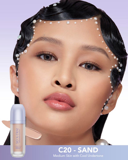 So X-TRA! Hybrid Matte Foundation Peptides Infused SPF 40 PA++