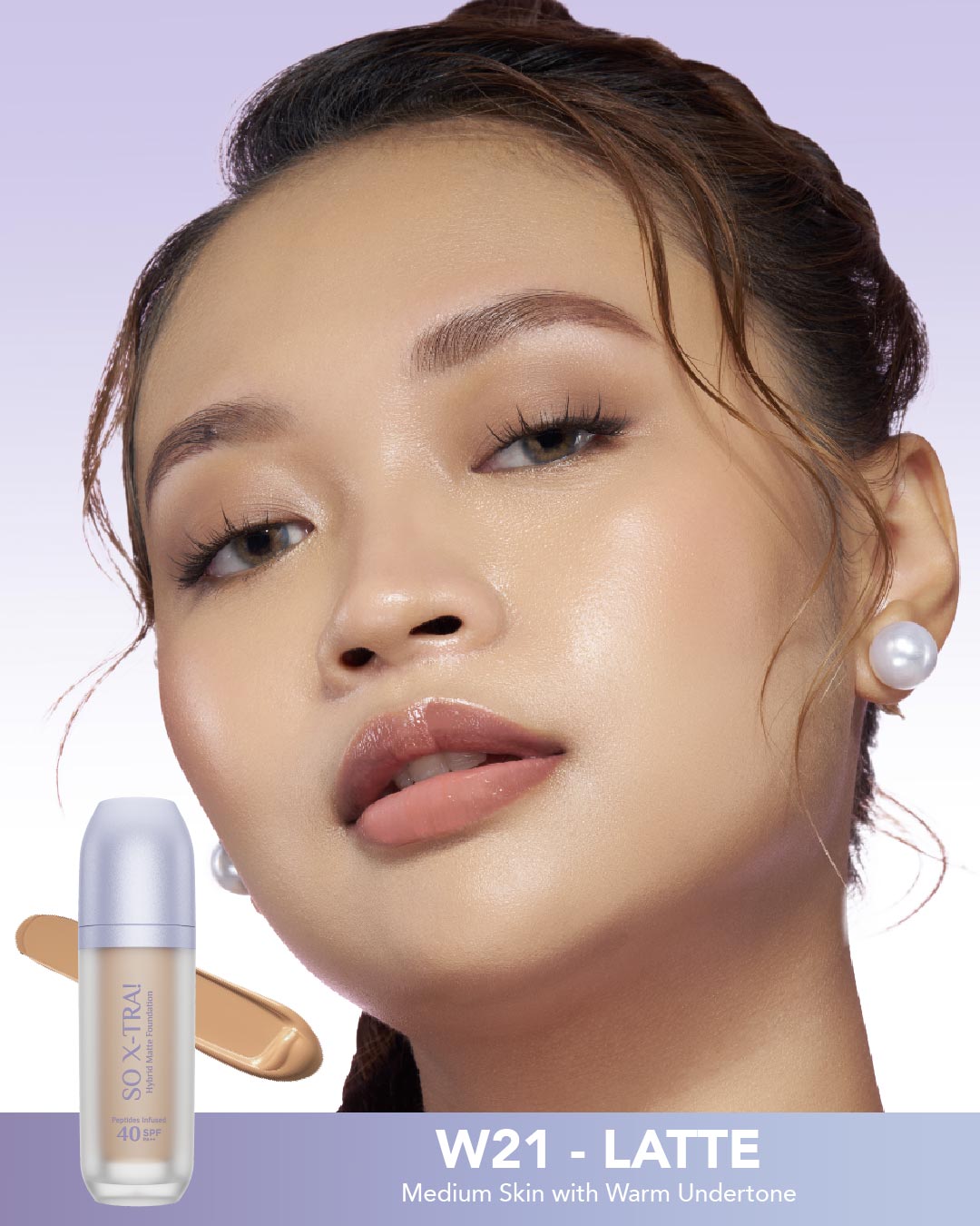 So X-TRA! Hybrid Matte Foundation Peptides Infused SPF 40 PA++