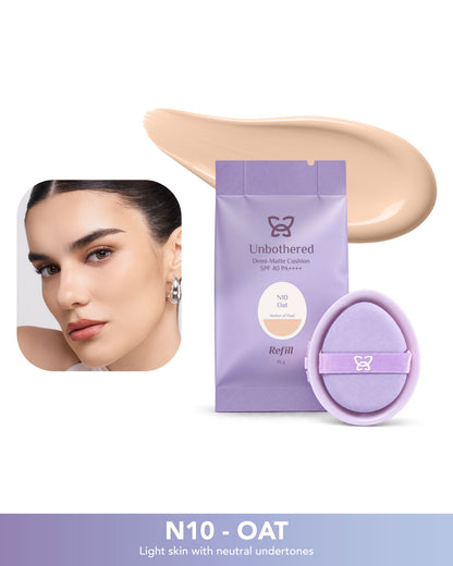 Unbothered Demi-Matte Cushion SPF 40 PA ++++