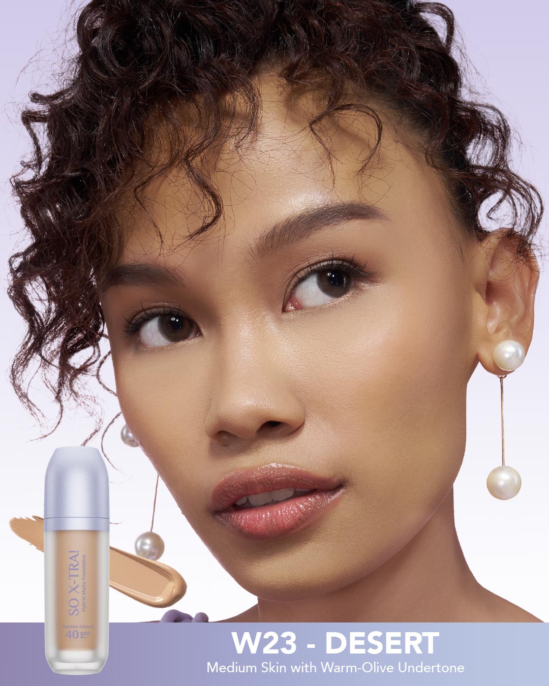 So X-TRA! Hybrid Matte Foundation Peptides Infused SPF 40 PA++