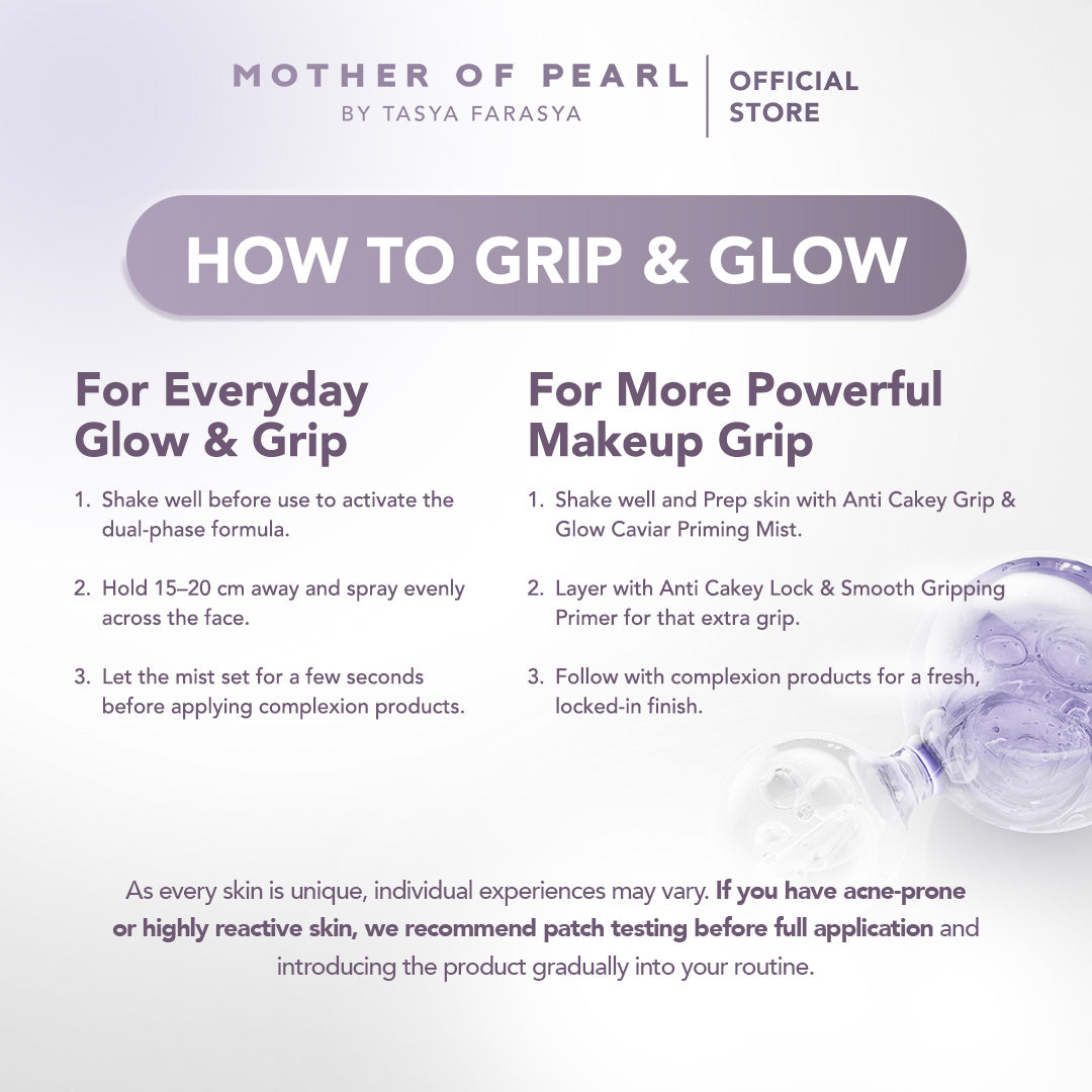 Anti Cakey Grip & Glow Caviar Priming Mist