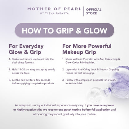 Anti Cakey Grip & Glow Caviar Priming Mist