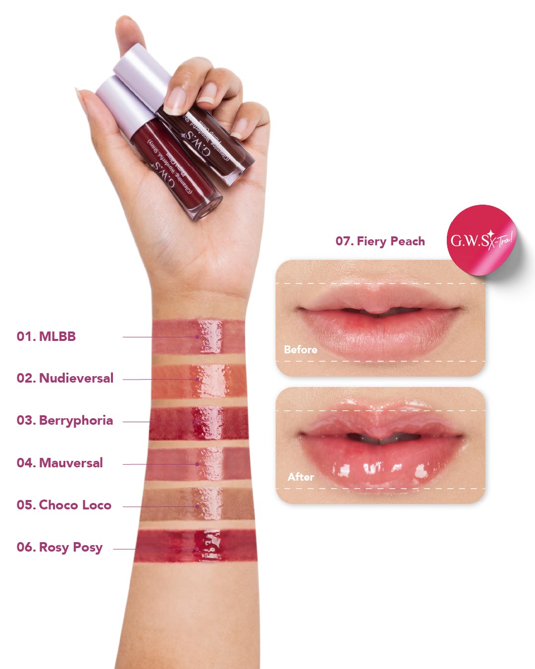 G.W.S (Gleaming, Wonderful, Shiny) Plump Gloss