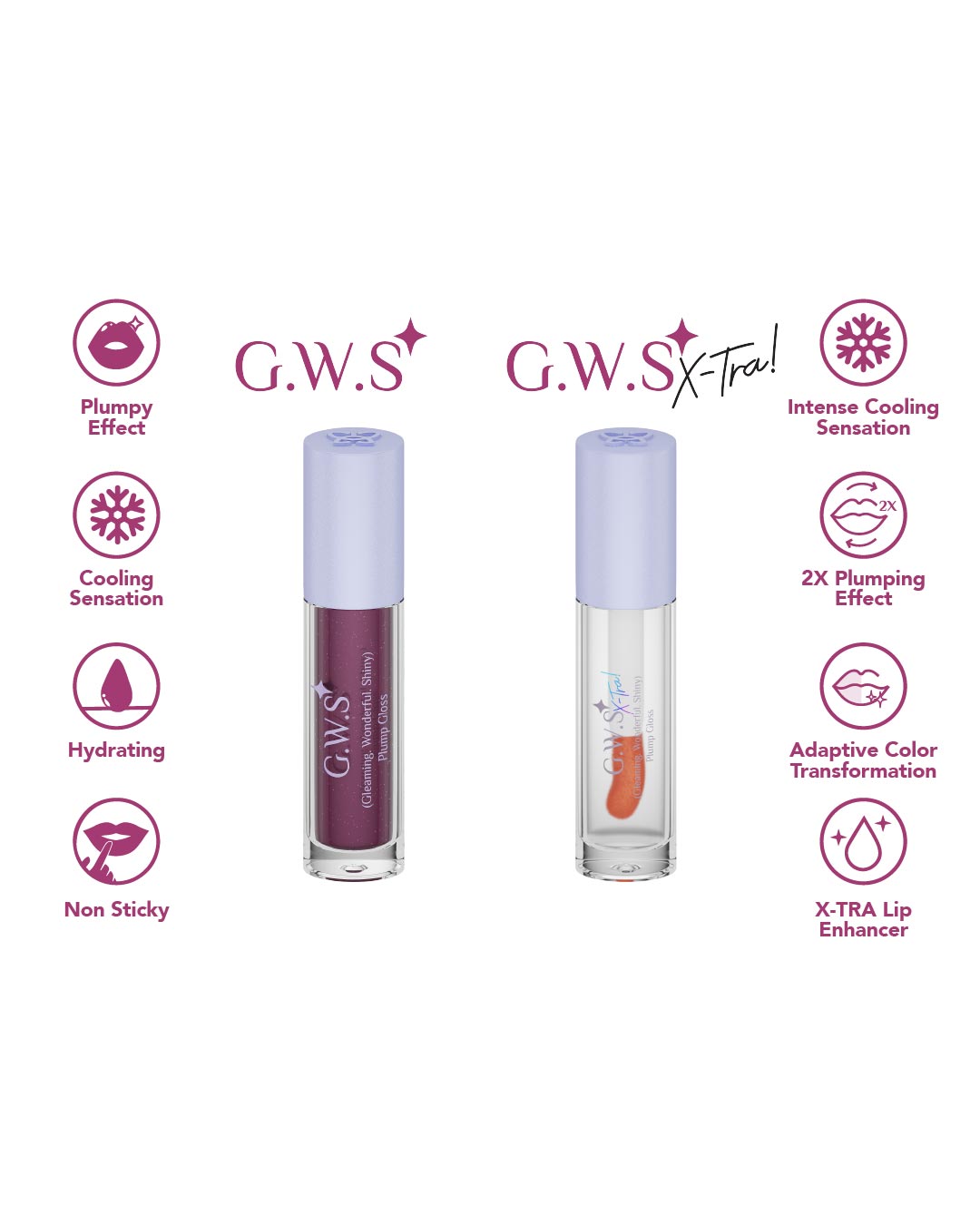 G.W.S (Gleaming, Wonderful, Shiny) Plump Gloss