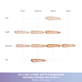 So X-TRA! Hybrid Matte Foundation Peptides Infused SPF 40 PA++
