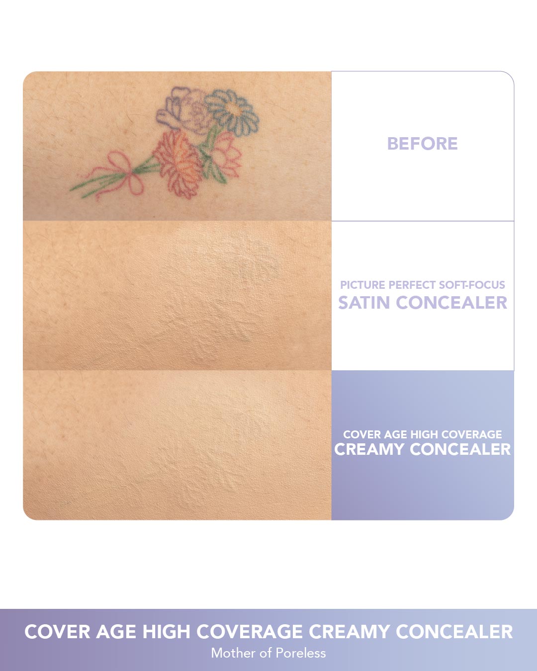 Cover Age High Coverage Creamy Concealer