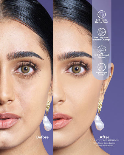 C.O.A (Center of Attention) Ultra Cover Long-Lasting Powder Foundation