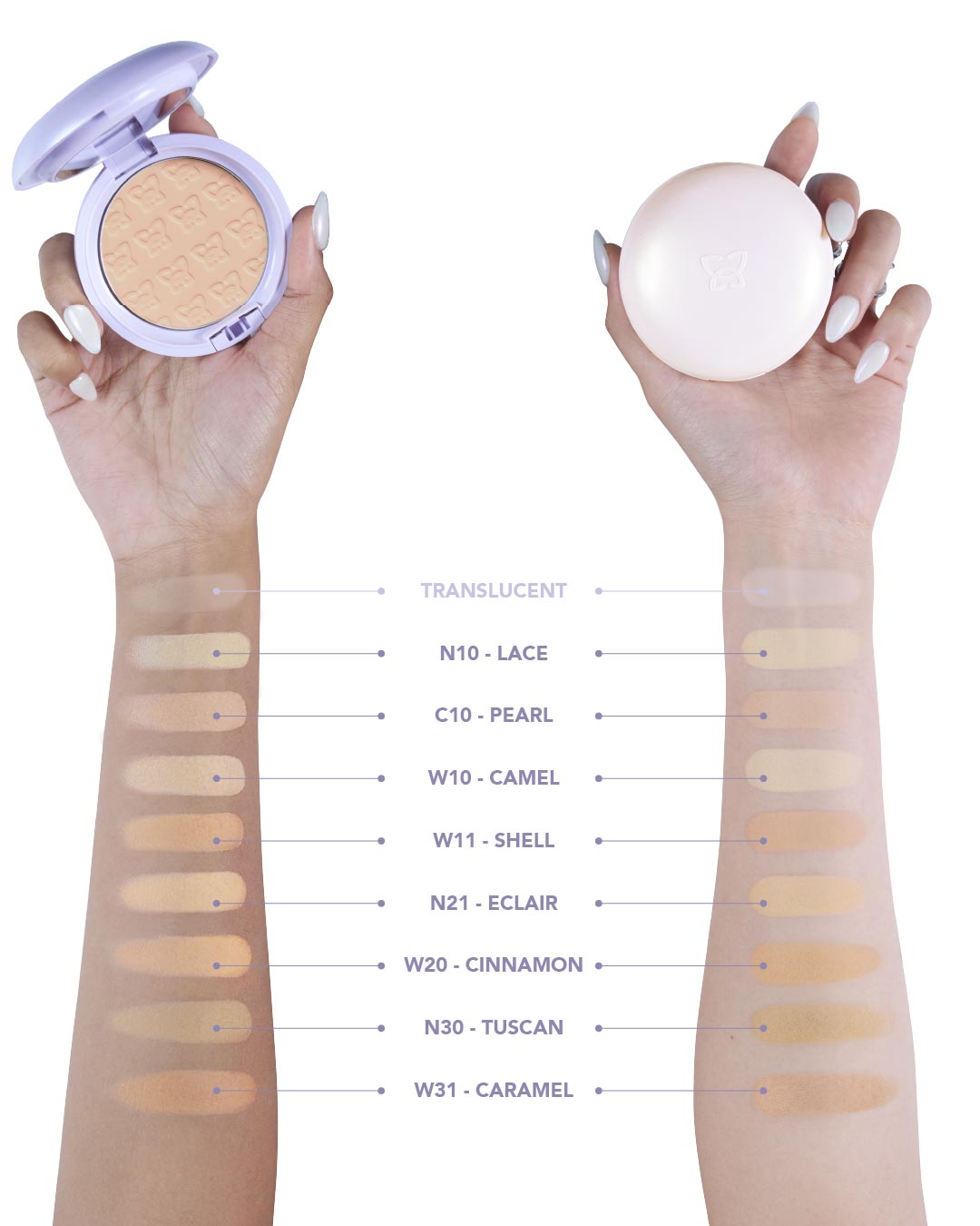 C.O.A (Center of Attention) Ultra Cover Long-Lasting Powder Foundation