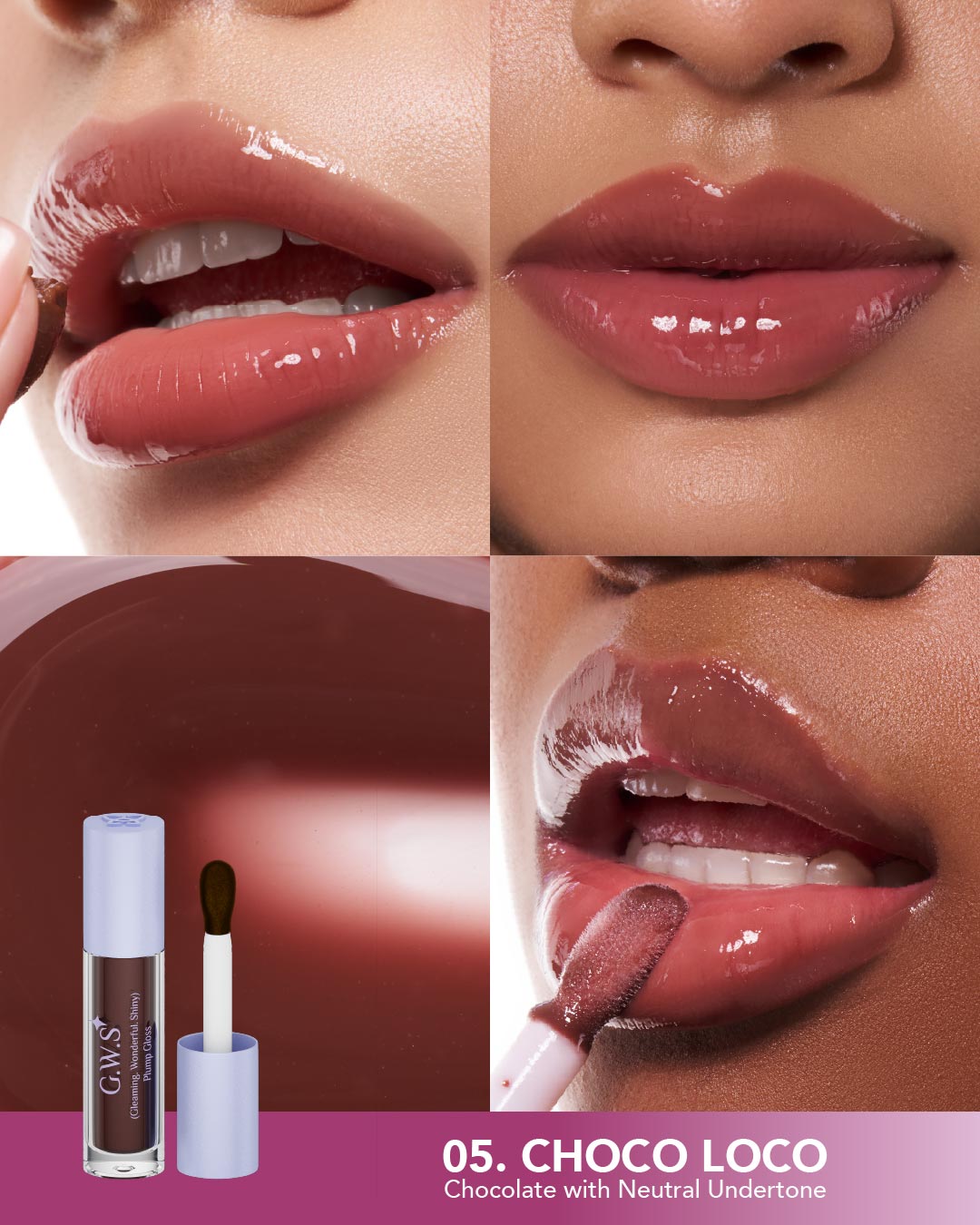 G.W.S (Gleaming, Wonderful, Shiny) Plump Gloss